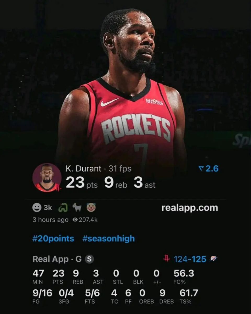 雷霆少了杰, 火箭的视角 雷霆少了杰, 火箭的视角